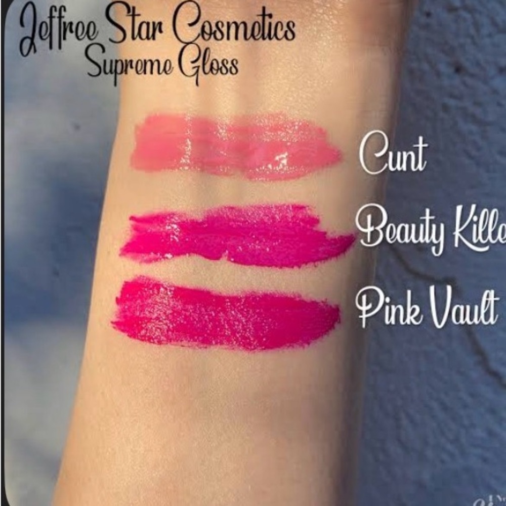 Jeffree Star PINK VAULT Supreme Gloss Lipstick - Picture 2 of 4